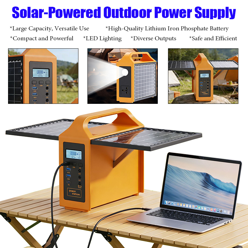 Renewable Energy Systems - 150W Portable Solar Power Station with