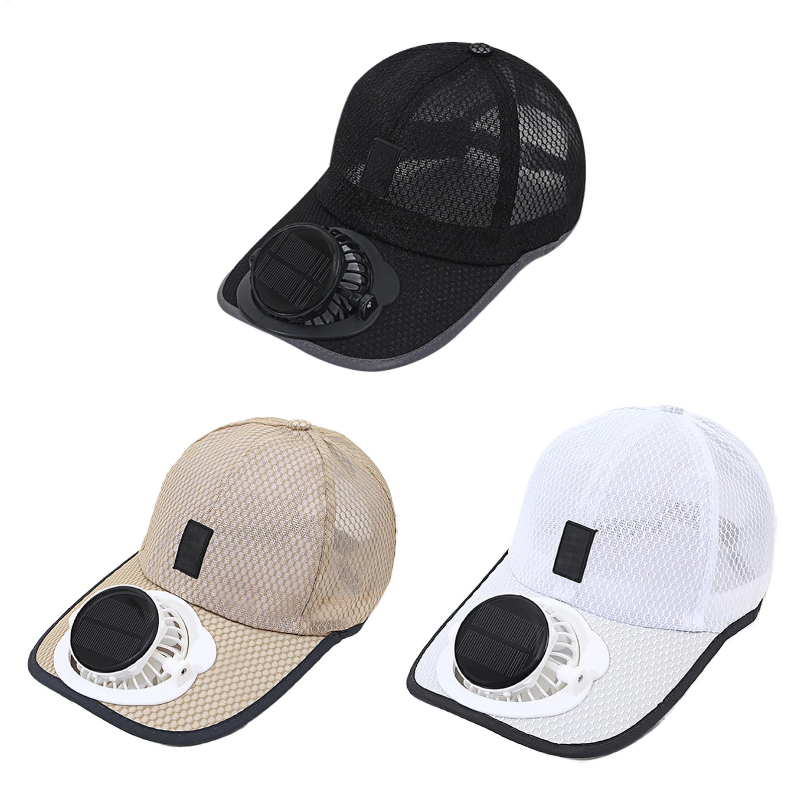 Renewable Energy Fan - Solar Powered Caps with Fan Summer