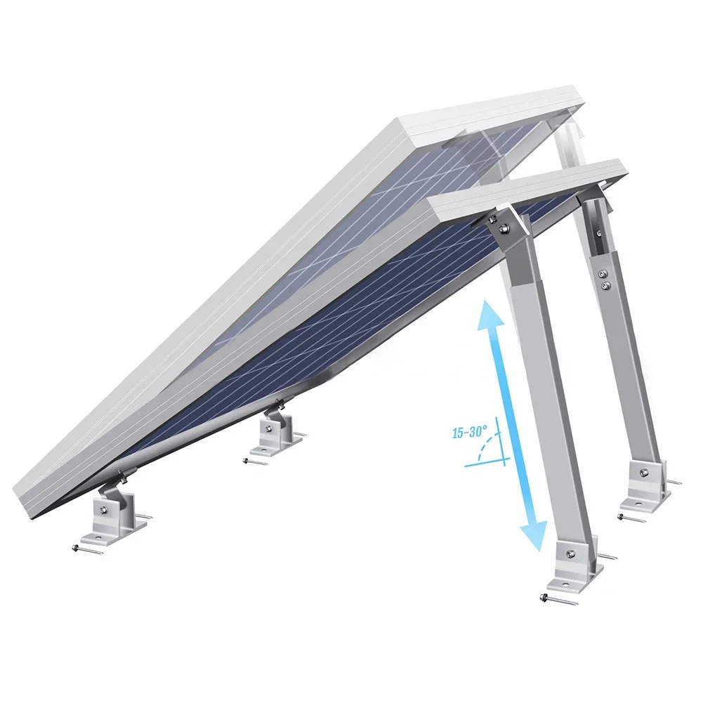 Solar Panel Tilt Mount - Adjustable Photovoltaic Support 36cm-68cm Solar Panel
