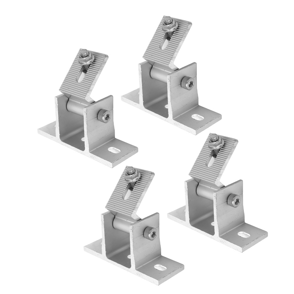 Solar Panel Tilt Mount - 4pcs Adjustable Tilt Angle Solar Panel