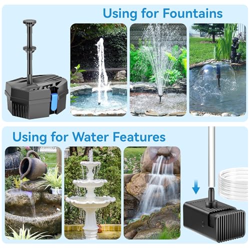 Renewable Energy Systems - 8W Solar Fountain Pump With 3000mAh