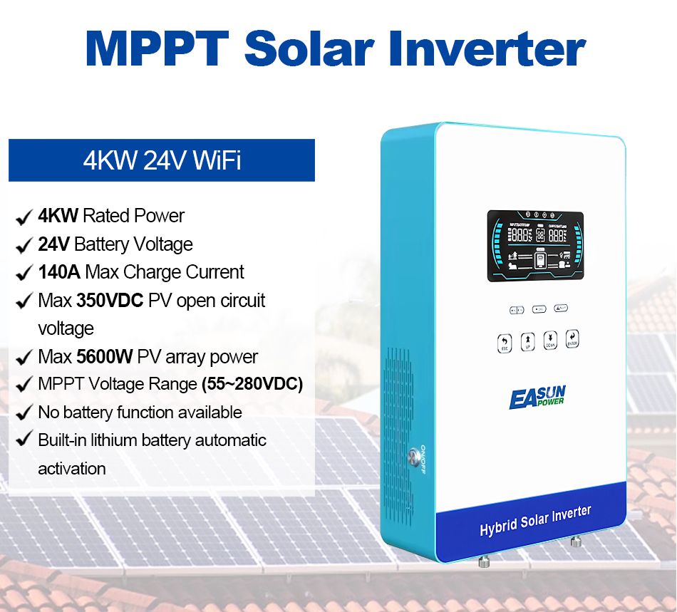 EASUN POWER 4KW Inverter 110V  - đánh giá và giá Renewable Energy Systems
