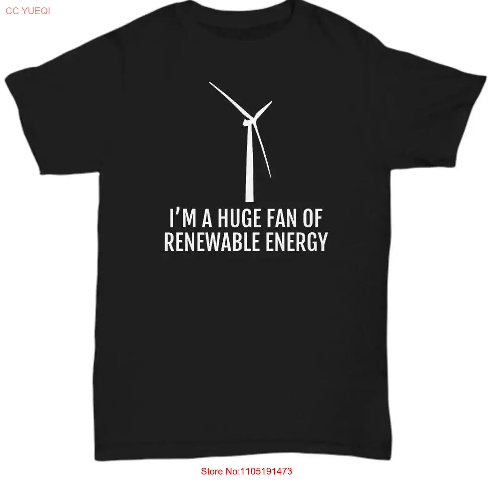 Wind Energy T Shirt Clean Clim - đánh giá và giá Renewable Energy Global
