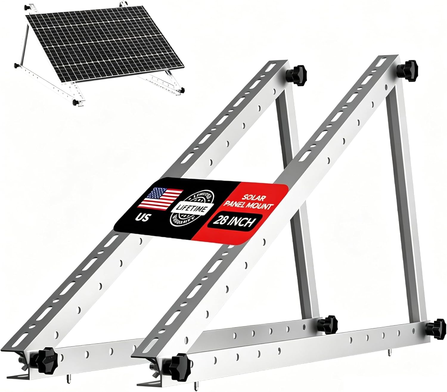 1pc Premium 28 Inch Solar Tilt - đánh giá và giá Solar Panel Tilt Mount