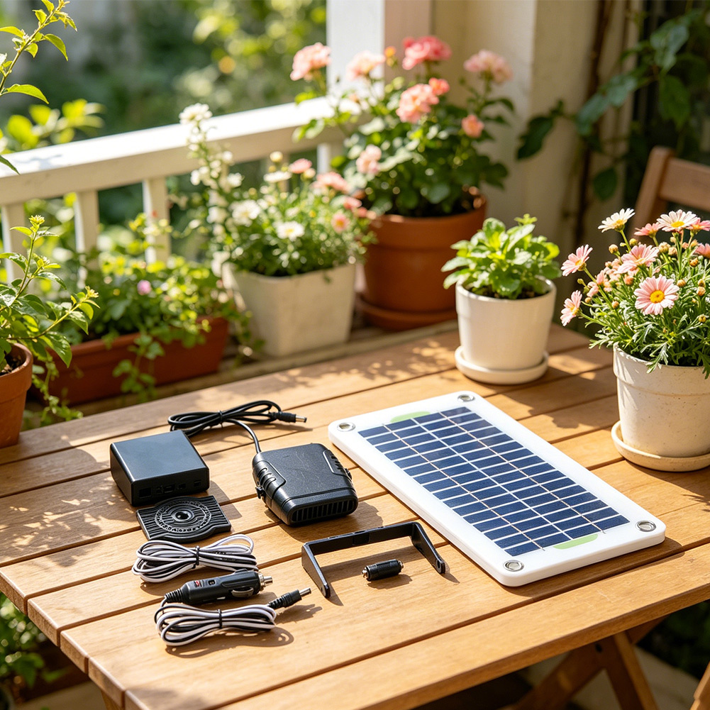 30W 12V Portable Solar Fan Hea - đánh giá và giá Renewable Energy Vehicles