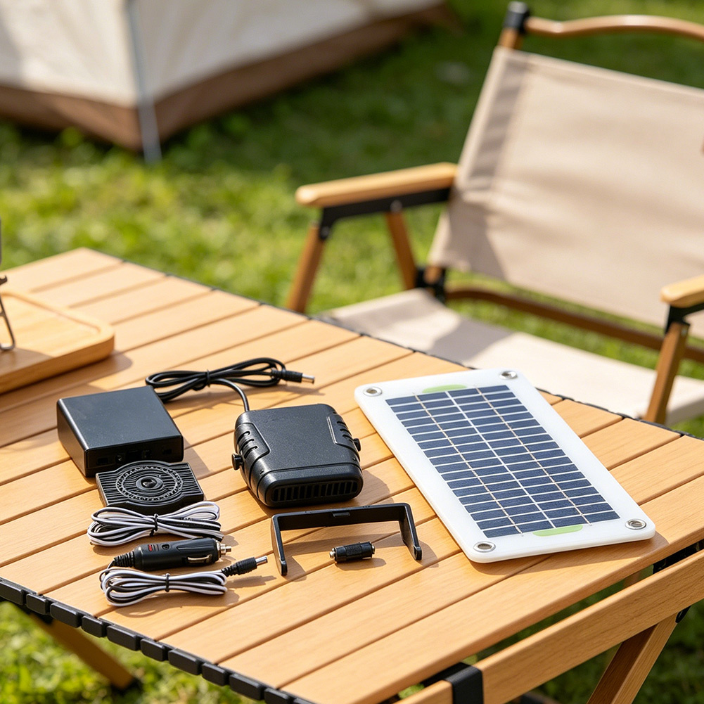 30W 12V Portable Solar Fan Hea - đánh giá và giá Renewable Energy Vehicles