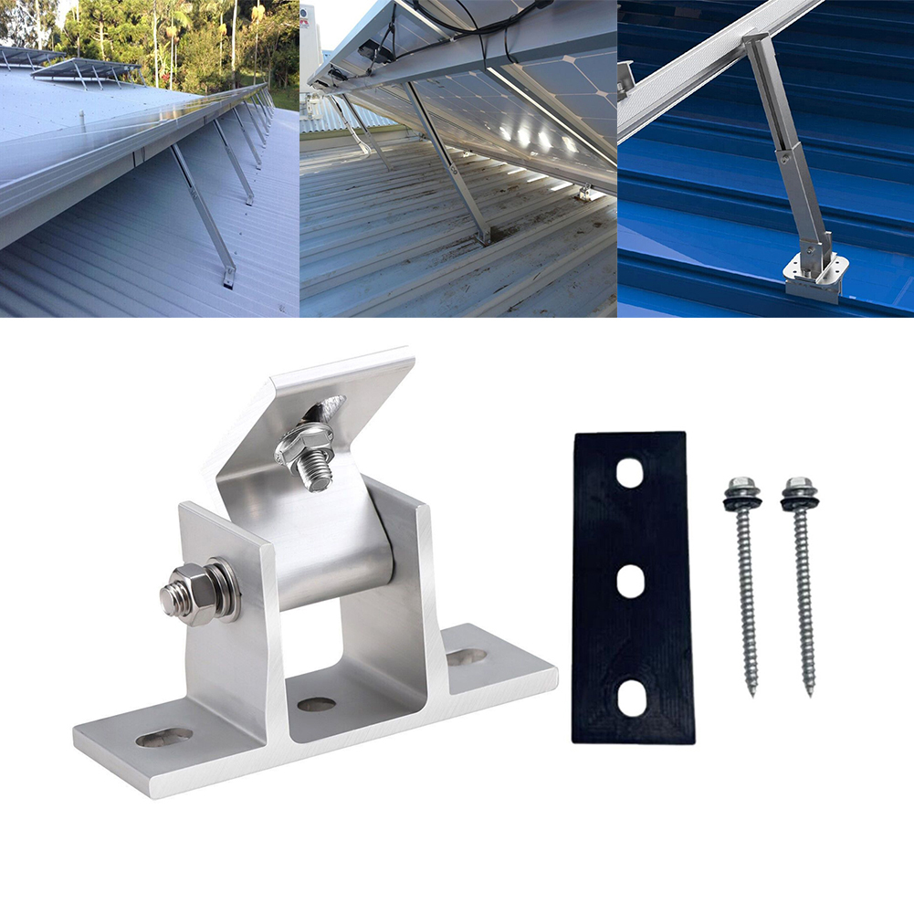 2 Pcs Aluminum Solar Panel Bra - đánh giá và giá Solar Panel Tilt Mount