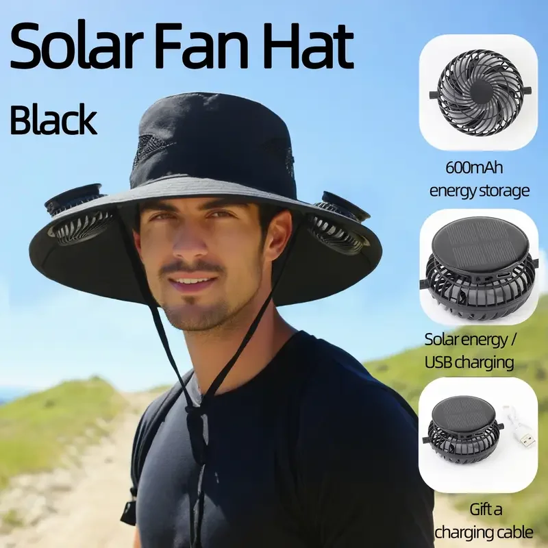 Mens Quick Dry Bucket Hat Larg - đánh giá và giá Renewable Energy Fan