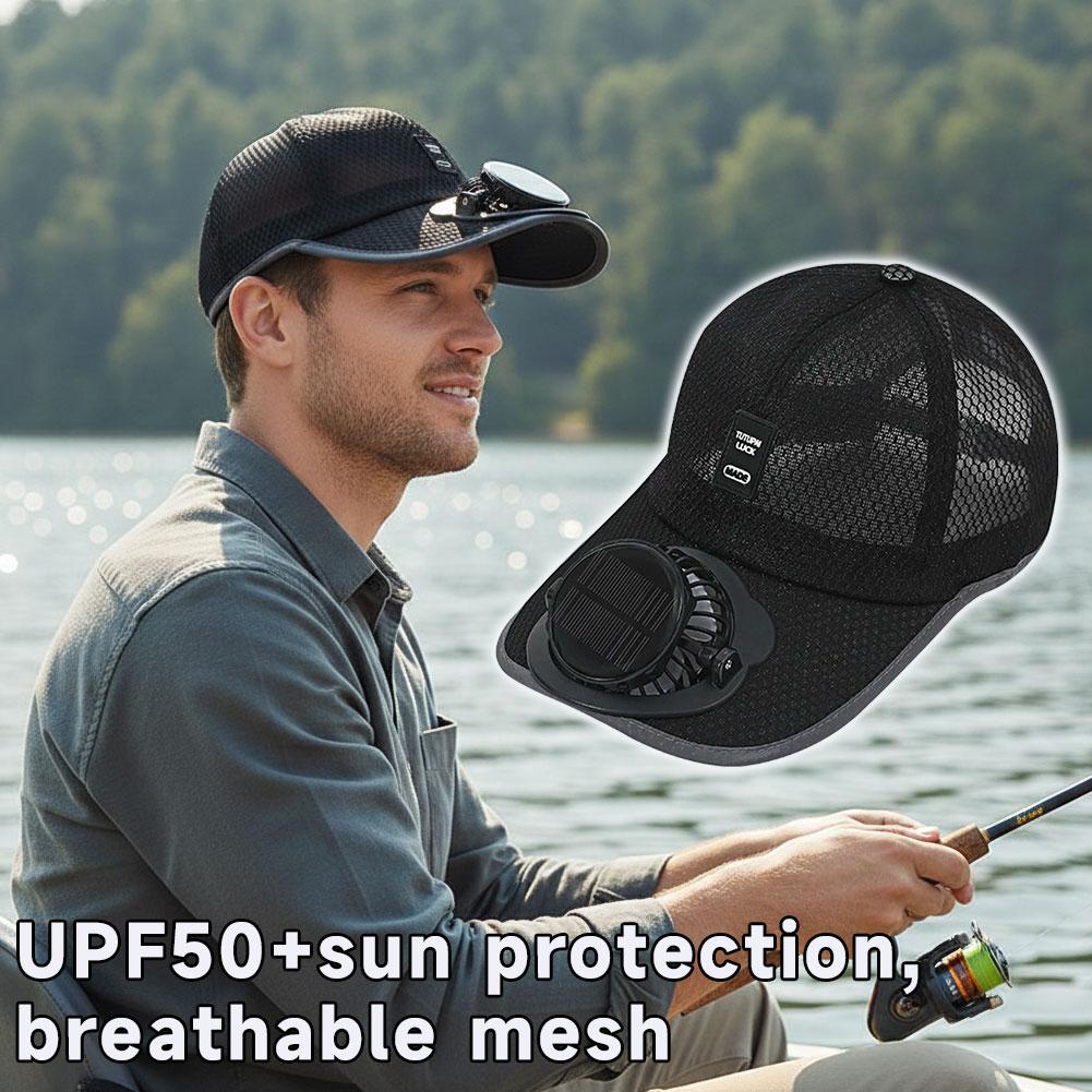 Solar Fan Hat USB Rechargeable - đánh giá và giá Renewable Energy Fan