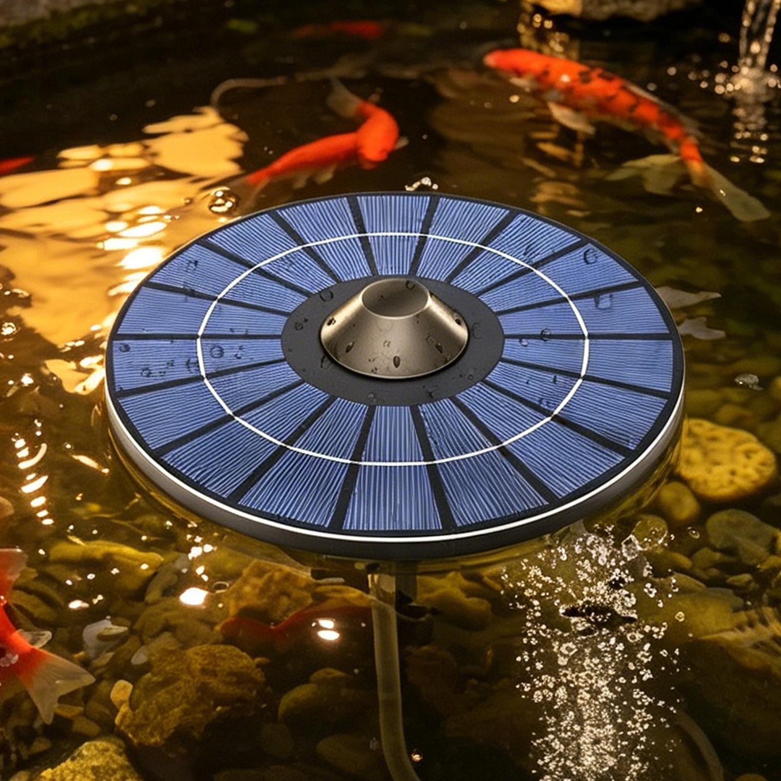 Solar-powered pond aerator pum - đánh giá và giá Renewable Energy Kits