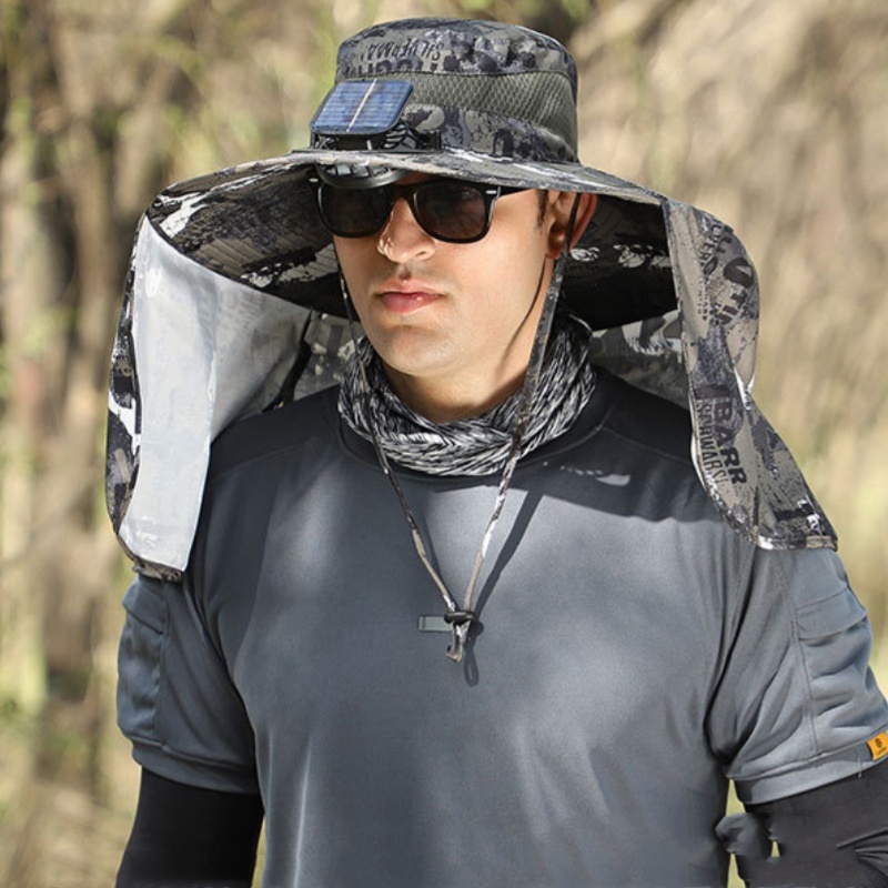 Solar Fan Hat Dual USB Recharg - đánh giá và giá Renewable Energy Fan
