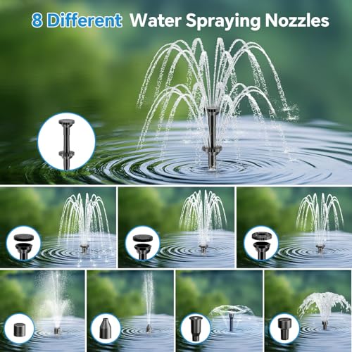 8W Solar Fountain Pump With 30 - đánh giá và giá Renewable Energy Systems