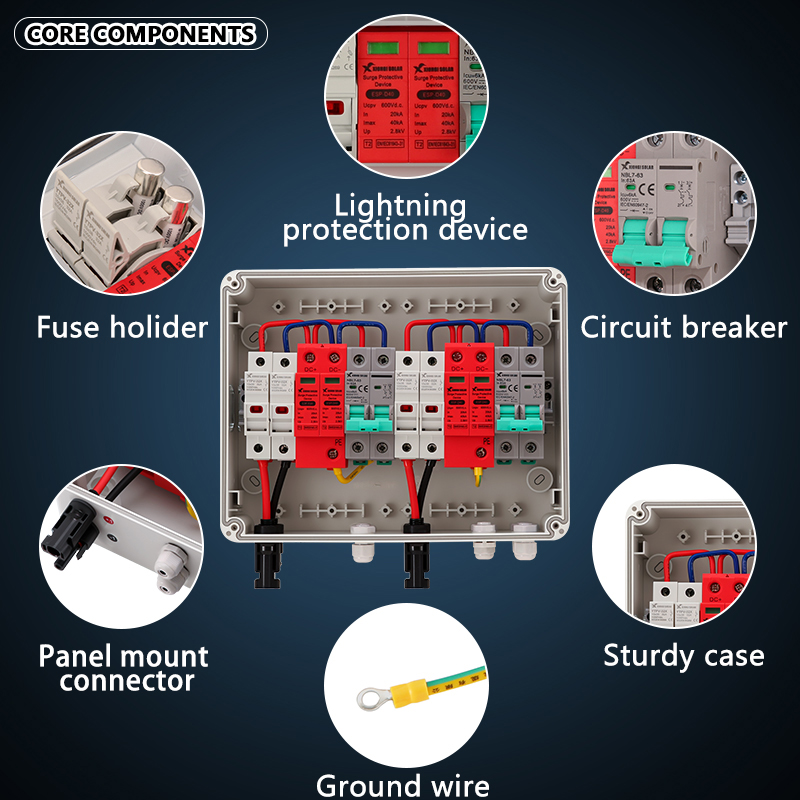Full Copper Wire PV Combiner B - đánh giá và giá Renewable Energy Systems
