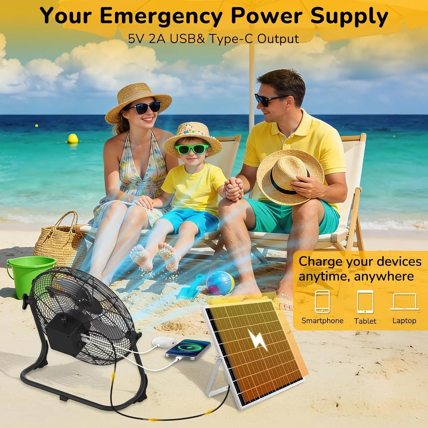 12inch Portable Solar Floor Fa - đánh giá và giá Renewable Energy Fan