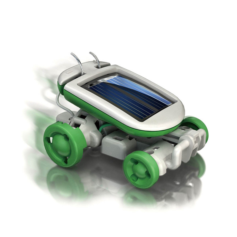 6-In-1 Solar-Power Robot Kit A - đánh giá và giá Renewable Energy Kits