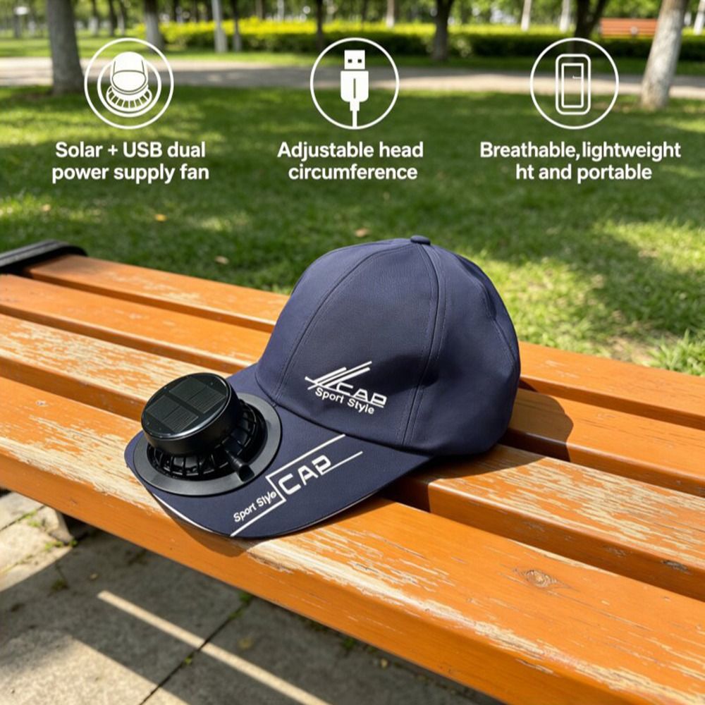 Fashion Breathable Solar Fan H - đánh giá và giá Renewable Energy Fan